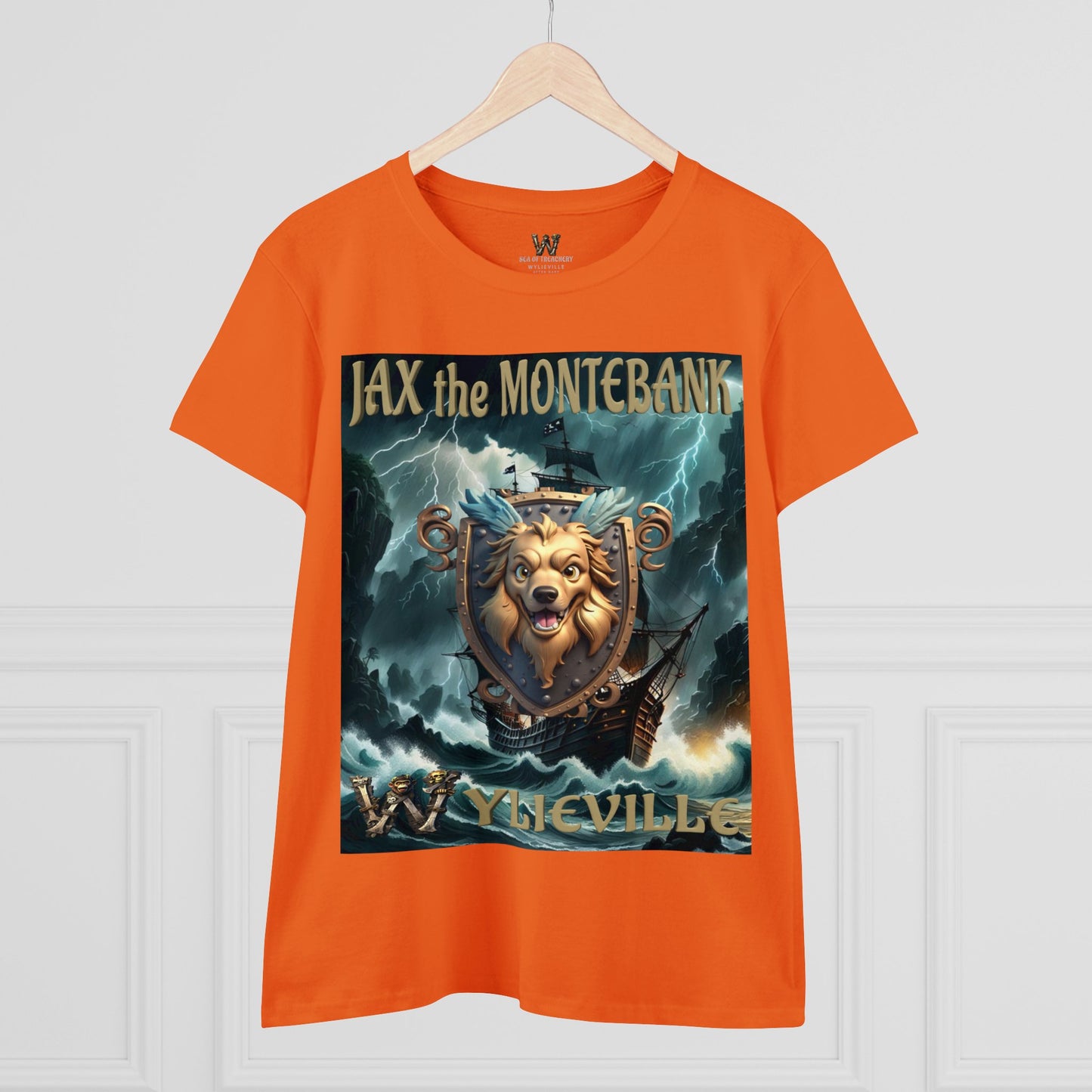 Wylieville After Dark: Jax the MonteBank Cove Midweight Cotton Tee