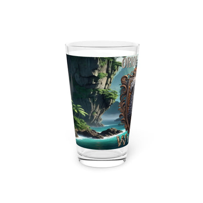 Wylieville After Dark: Orion des Vagues Pint Glass, 16oz