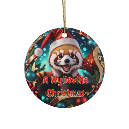 A Wylieville Christmas #2 - Ceramic Ornaments (1pcs, 5pcs, 10pcs, 20pcs)