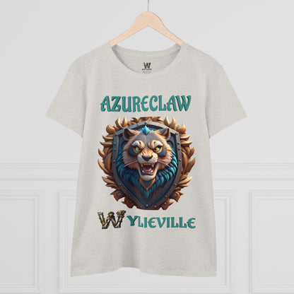 Wylieville After Dark: AzureClaw Midweight Cotton Tee