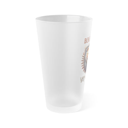 Wylieville After Dark: Benga O’Roar Frosted Pint Glass, 16oz