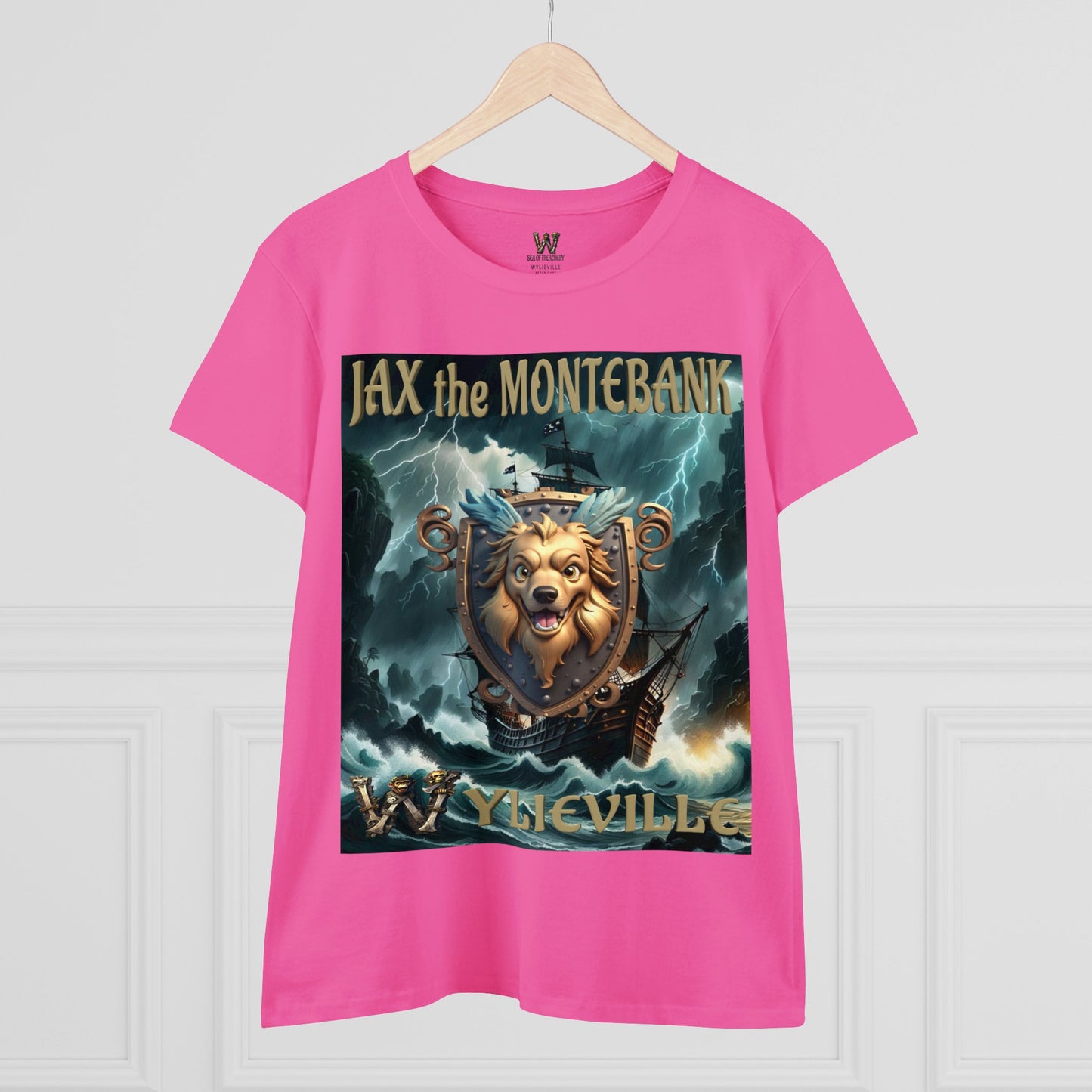 Wylieville After Dark: Jax the MonteBank Cove Midweight Cotton Tee