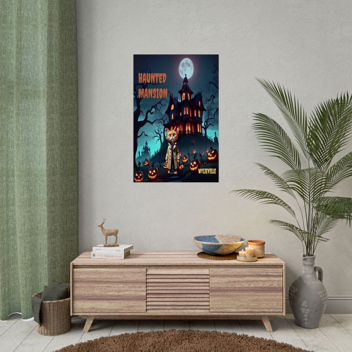 Wylieville: Haunted House: Rolled Posters