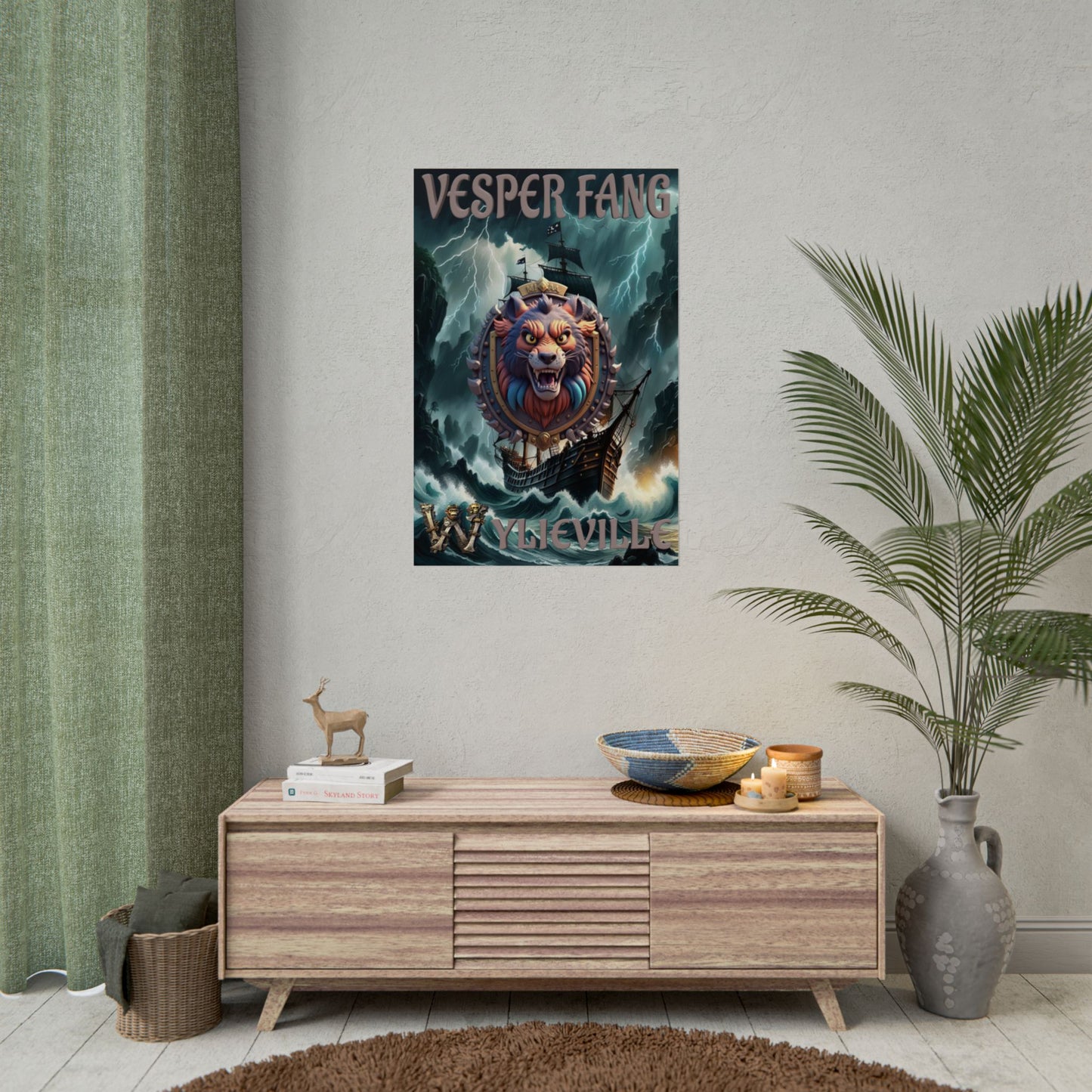 Wylieville After Dark: Sea of Treachery Vesper’s Rolled Poster