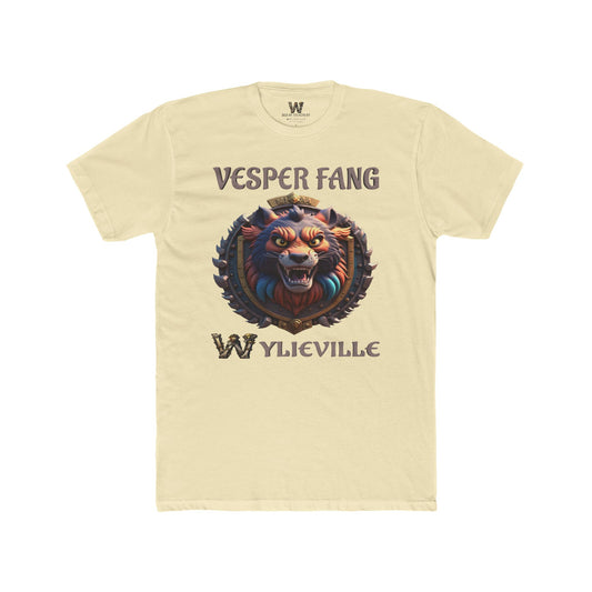 Wylieville After Dark: Vesper Fang Unisex Cotton Crew Tee