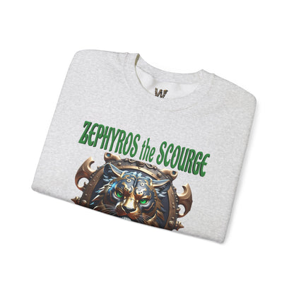 Wylieville After Dark: Sea of Treachery Zyphyros Heavy Blend Crewneck Sweatshirt