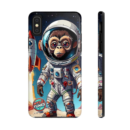 Wylie Tunes: Rocket Illustration Tough iPhone XS Case