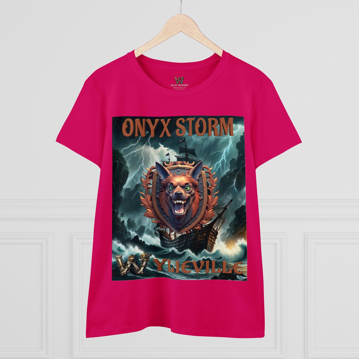 Wylieville After Dark: Onyx Storm Cove Midweight Cotton Tee