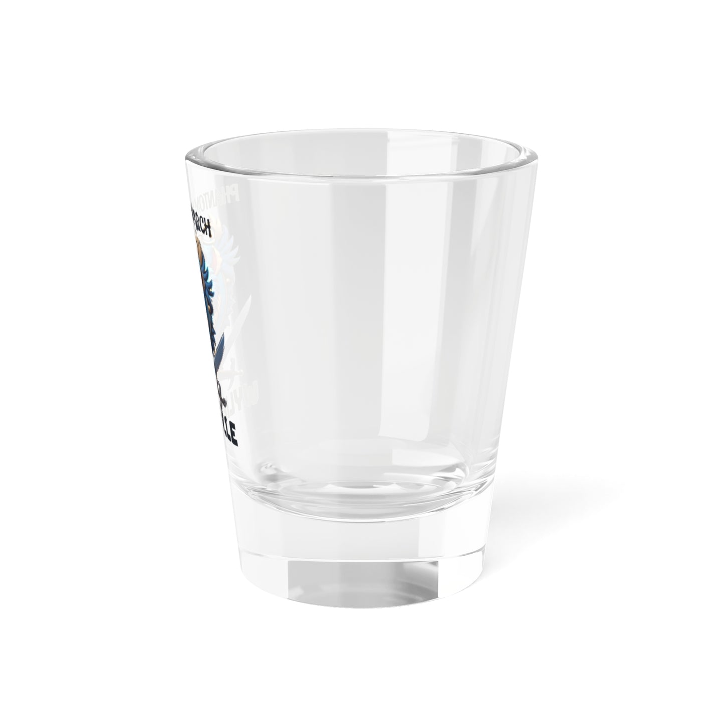 Wylieville After Dark: Phantom Monarch Shot Glass, 1.5oz