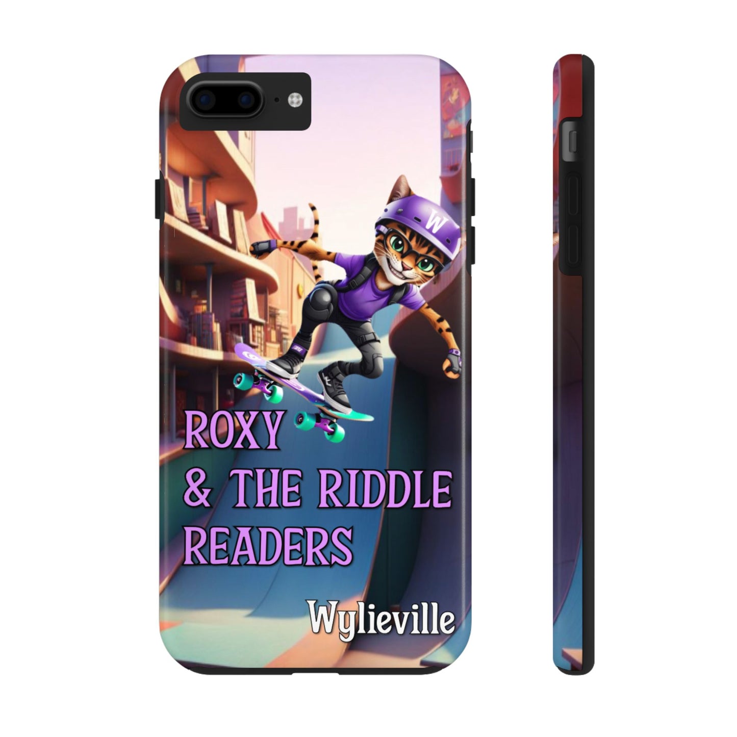 Wylieville: Roxy & The Riddle Readers Tough iPhone 7 Plus iPhone 8 Plus Case