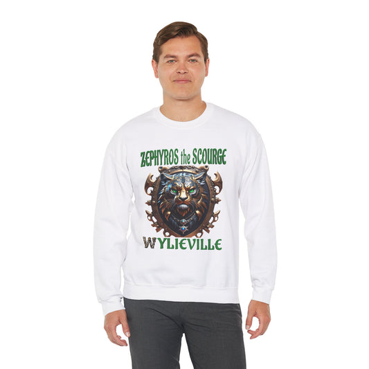 Wylieville After Dark: Sea of Treachery Zyphyros Heavy Blend Crewneck Sweatshirt