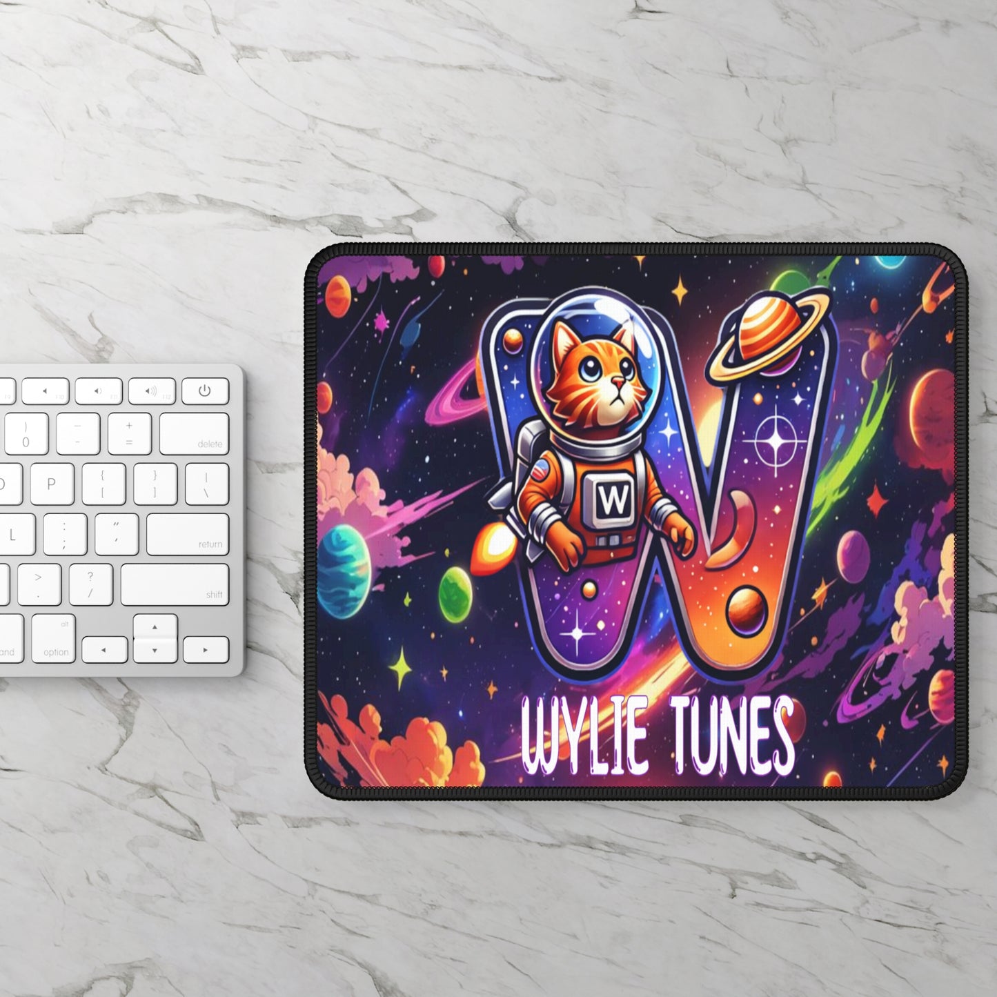 Wylie Tunes: Space Gaming Mouse Pad