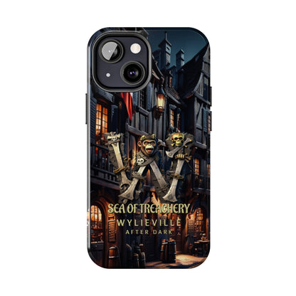 Wylieville After Dark: Sea of Treachery Tough iPhone 13 mini Case