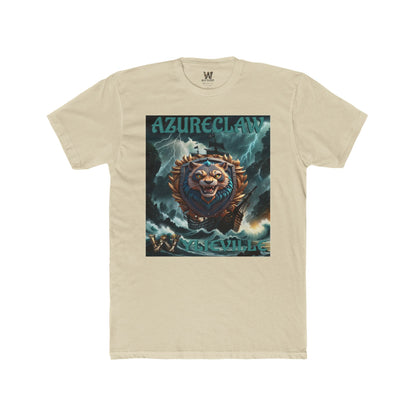 Wylieville After Dark: AzureClaw Cove Cotton Crew Tee