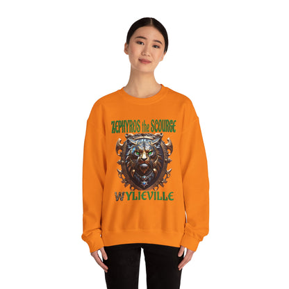 Wylieville After Dark: Sea of Treachery Zyphyros Heavy Blend Crewneck Sweatshirt