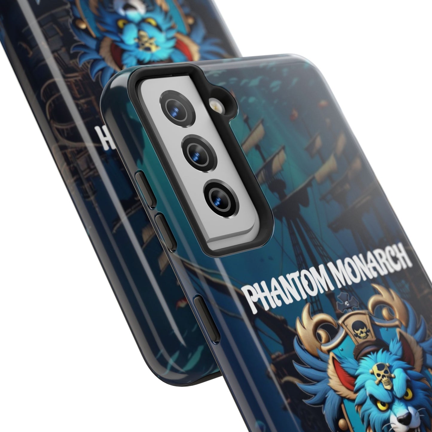 Wylieville After Dark: Phantom Monarch Tough Samsung Galaxy S21 Case