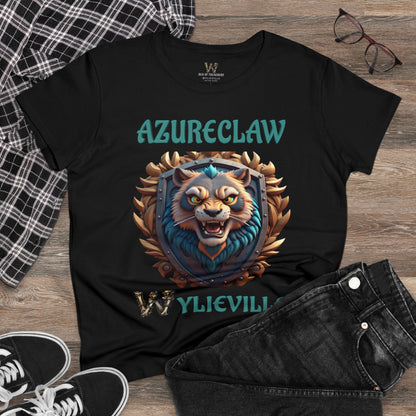 Wylieville After Dark: AzureClaw Midweight Cotton Tee