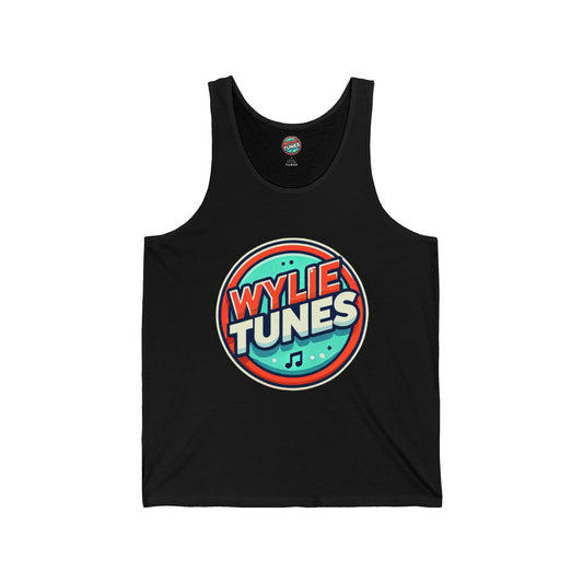 Wylie Tunes: Retro Unisex Jersey Tank