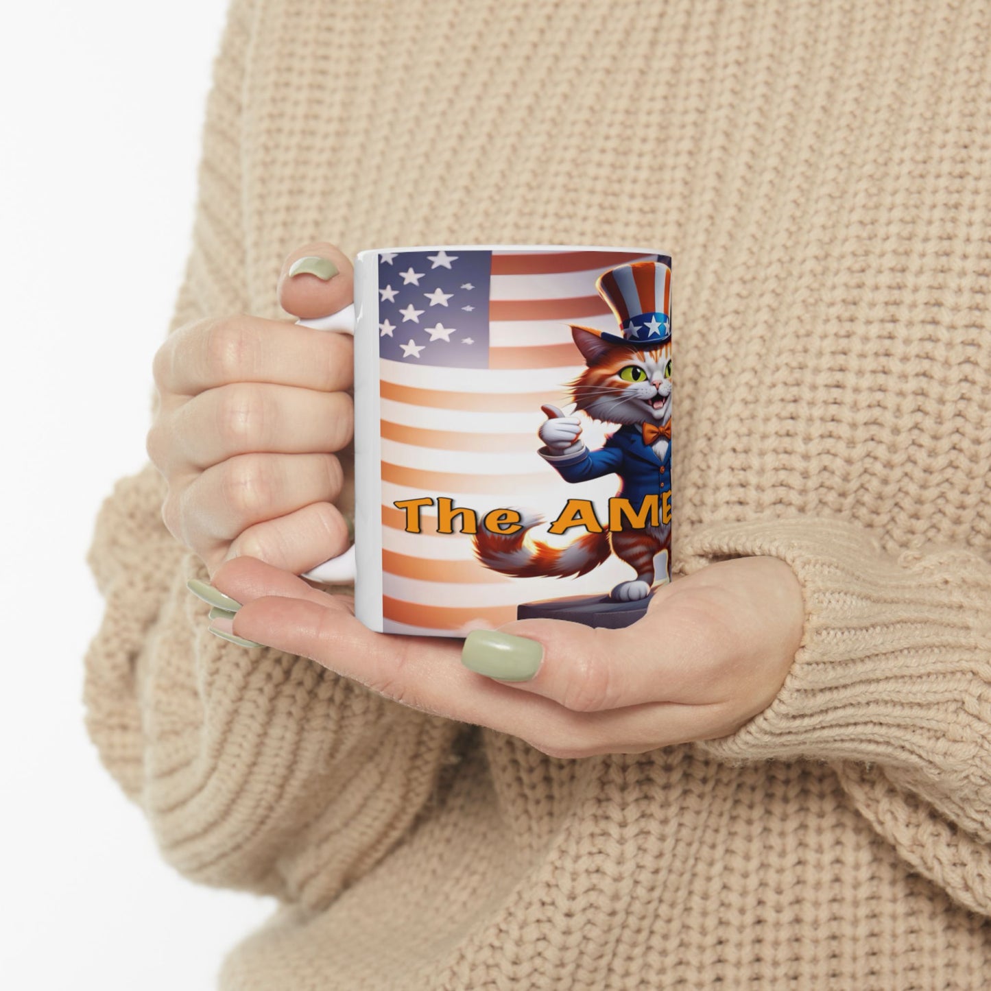 Wylieville: The Americat Ceramic Mug, (11oz)