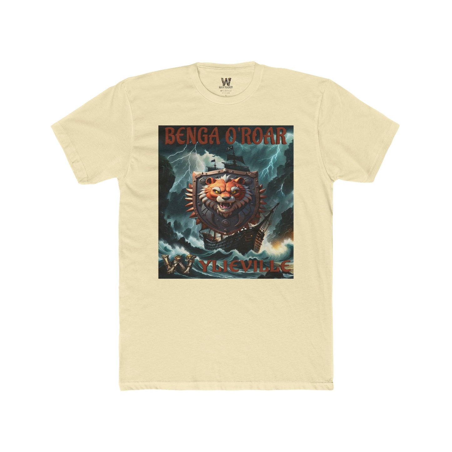 Wylieville After Dark: Benga O'Roar Cove Cotton Crew Tee