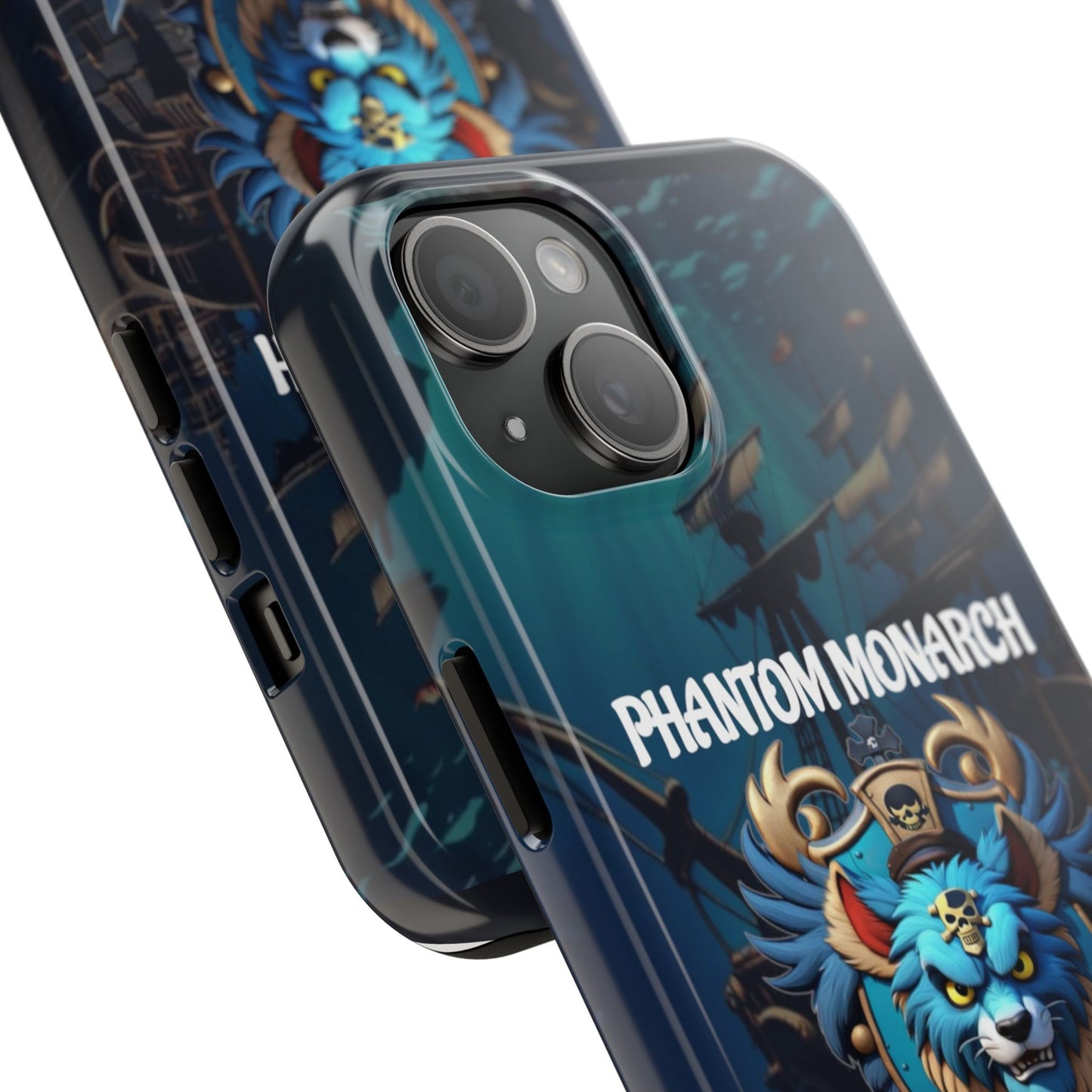 Wylieville After Dark: Phantom Monarch Tough iPhone 15 Case