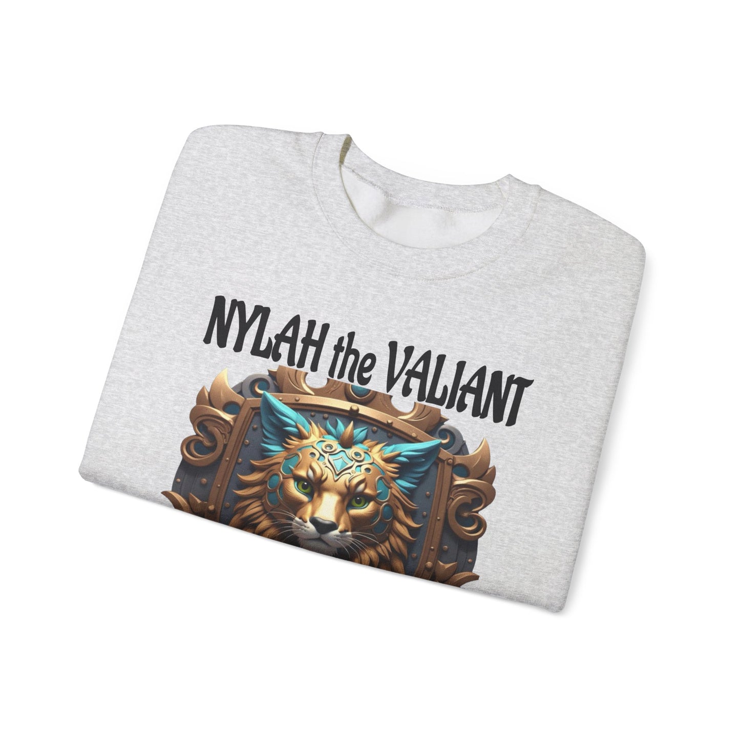 Wylieville After Dark: Nylah the Valiant  Heavy Blend Crewneck Sweatshirt