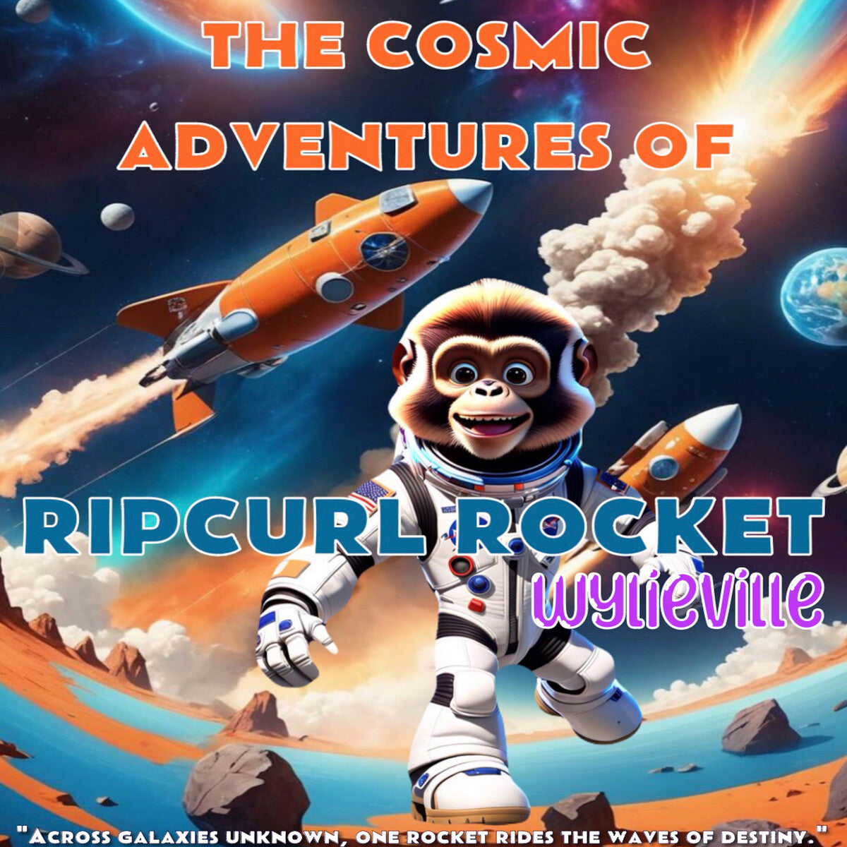 The Cosmic Adventures of RipCurl Rocket