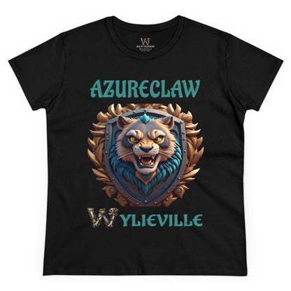 Wylieville After Dark: AzureClaw Midweight Cotton Tee