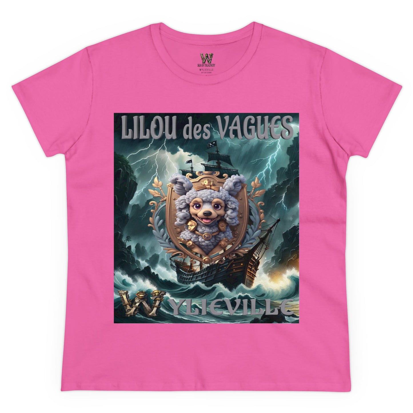 Wylieville After Dark: Lilou des Vagues Cove Midweight Cotton Tee