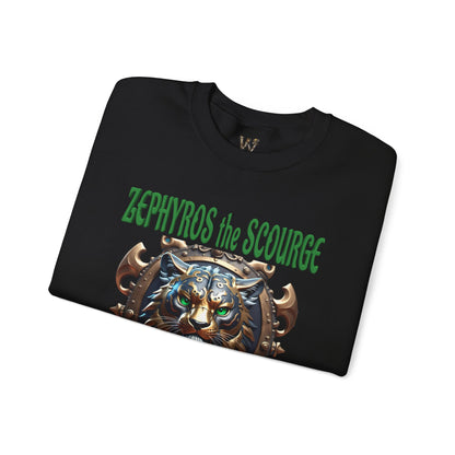 Wylieville After Dark: Sea of Treachery Zyphyros Heavy Blend Crewneck Sweatshirt