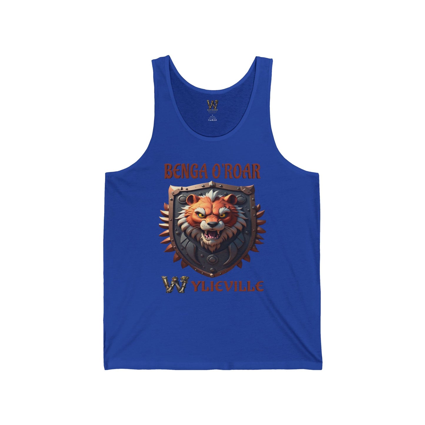 Wylieville After Dark: Benga O'Roar Unisex Jersey Tank