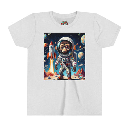 Wylie Tunes: Rocket Illustration Youth Short Sleeve Tee