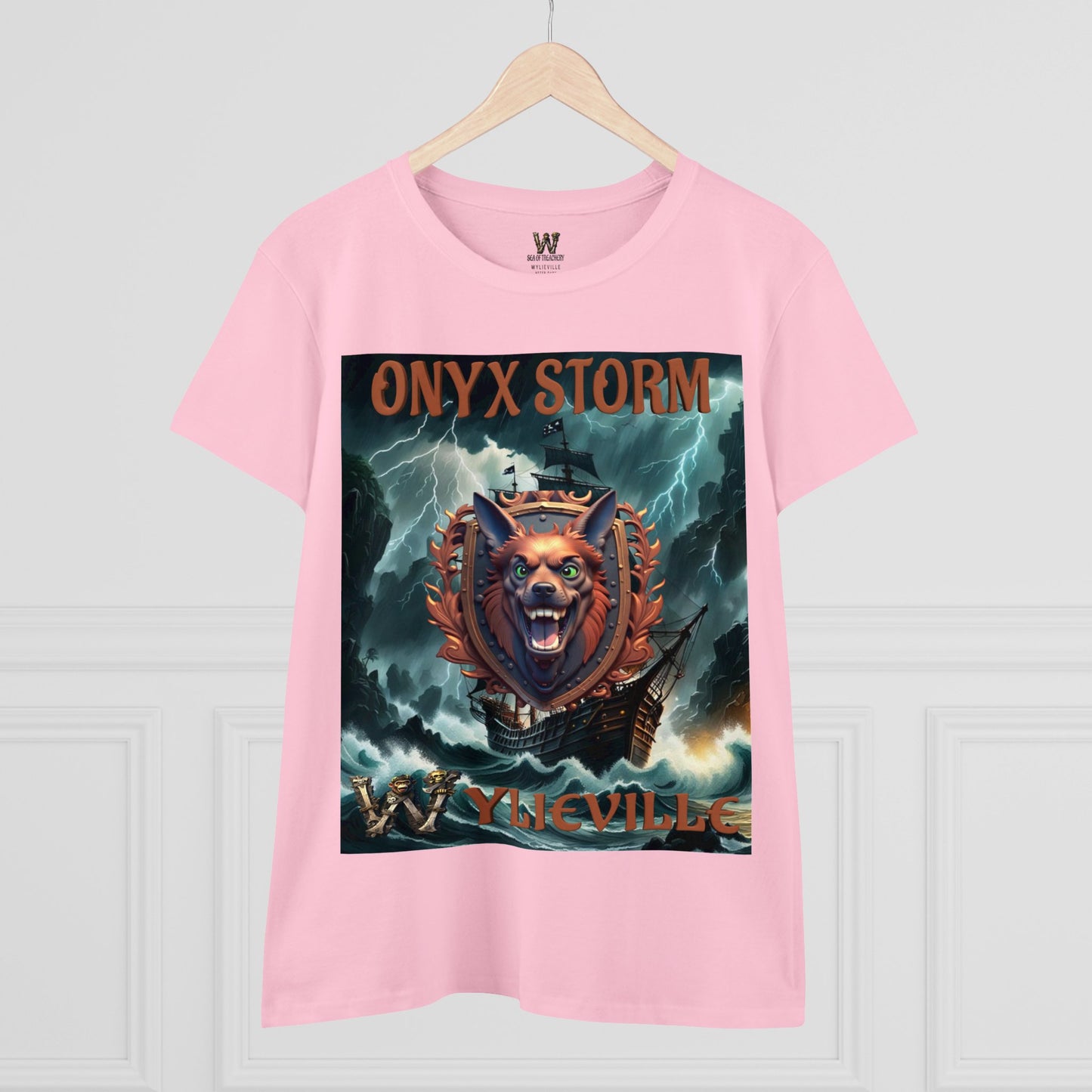 Wylieville After Dark: Onyx Storm Cove Midweight Cotton Tee