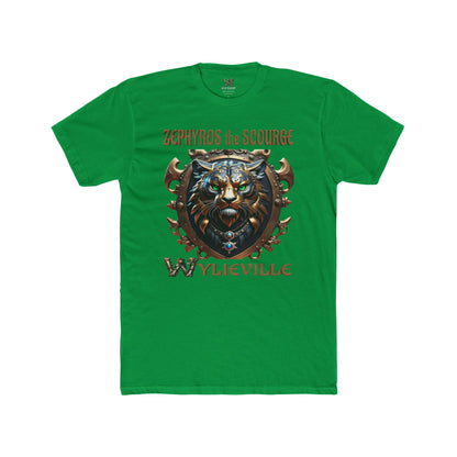 Wylieville After Dark: Zephyros the Scourge Unisex Cotton Crew Tee