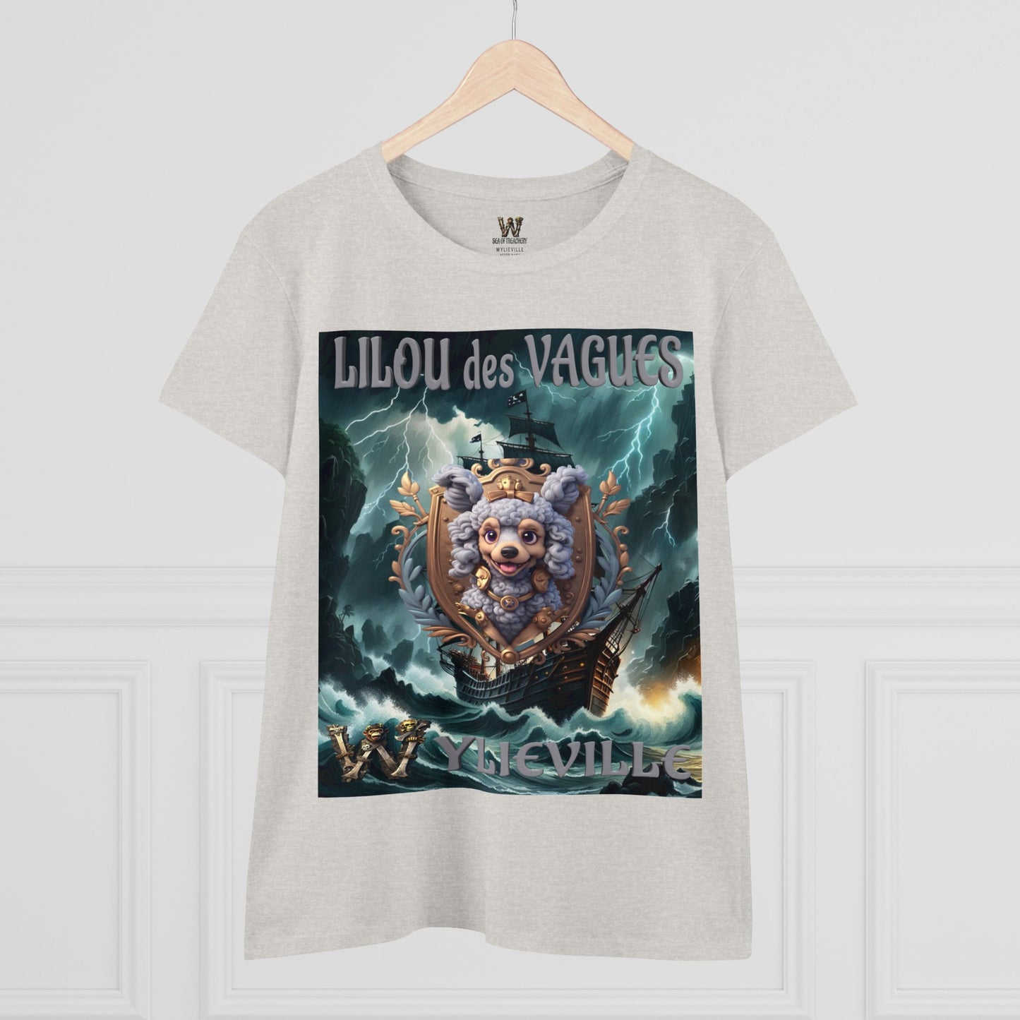 Wylieville After Dark: Lilou des Vagues Cove Midweight Cotton Tee