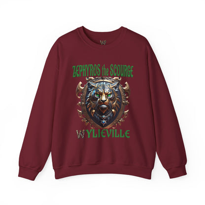 Wylieville After Dark: Sea of Treachery Zyphyros Heavy Blend Crewneck Sweatshirt