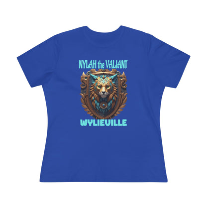 Wylieville After Dark: Nylah Women's Cotton Tee