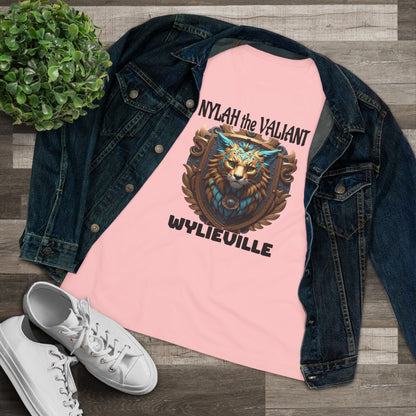 Wylieville After Dark: Nylah Women's Cotton Tee