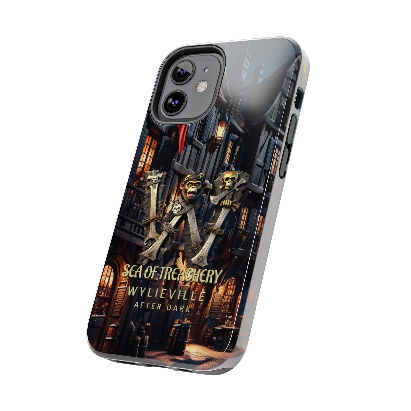 Wylieville After Dark: Sea of Treachery Tough iPhone 12 mini Case