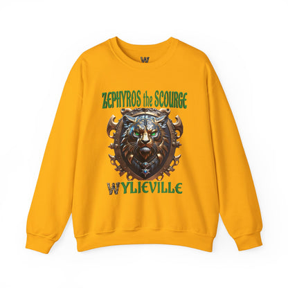 Wylieville After Dark: Sea of Treachery Zyphyros Heavy Blend Crewneck Sweatshirt