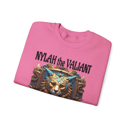 Wylieville After Dark: Nylah the Valiant  Heavy Blend Crewneck Sweatshirt