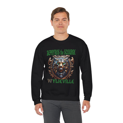 Wylieville After Dark: Sea of Treachery Zyphyros Heavy Blend Crewneck Sweatshirt