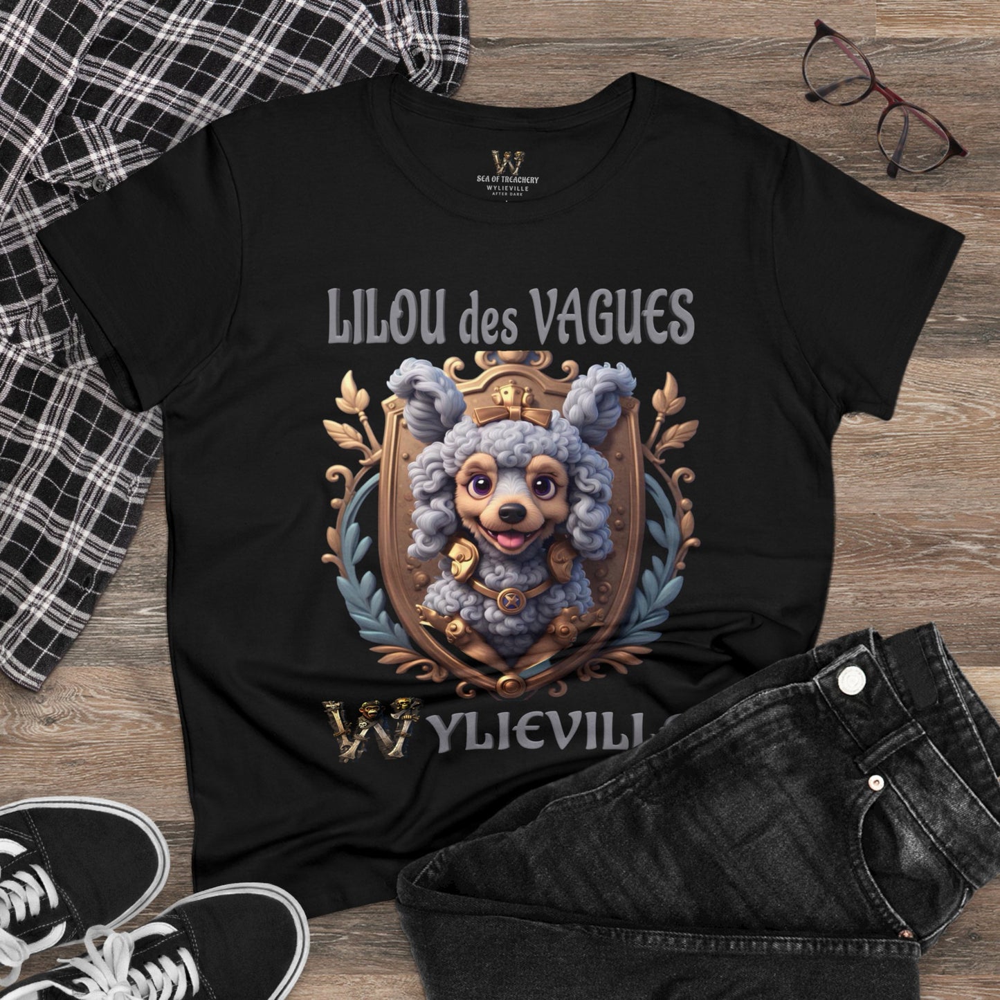 Wylieville After Dark: Lilou des Vagues Midweight Cotton Tee