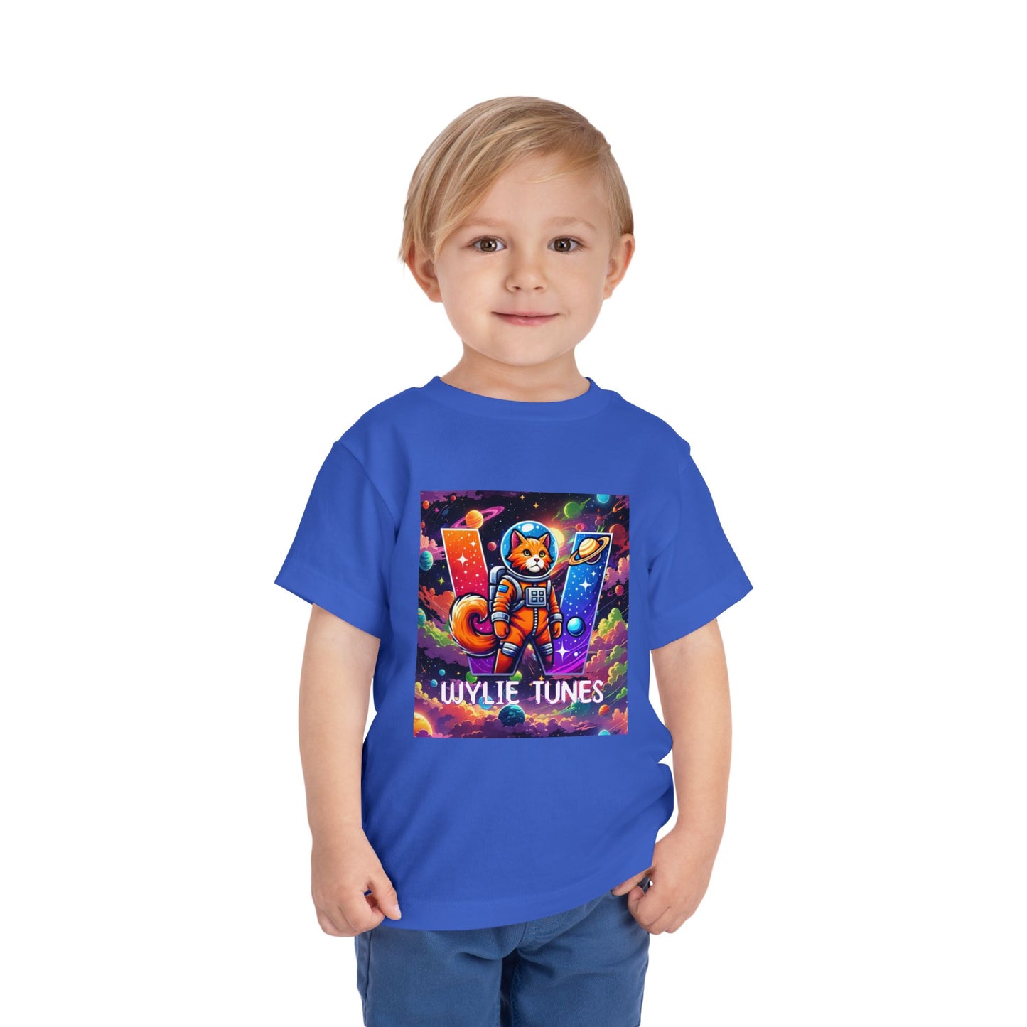 Wylie Tunes: Space 2 Toddler Short Sleeve Tee