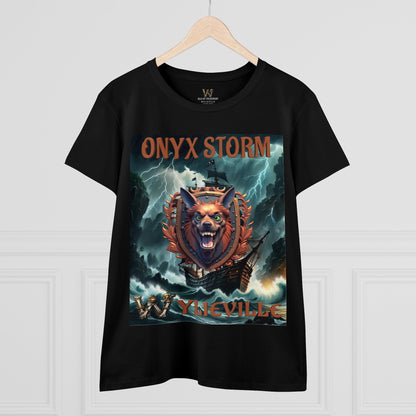 Wylieville After Dark: Onyx Storm Cove Midweight Cotton Tee