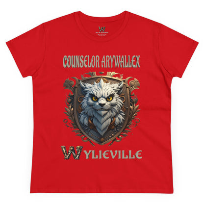 Wylieville After Dark: Counselor Arywallex Midweight Cotton Tee