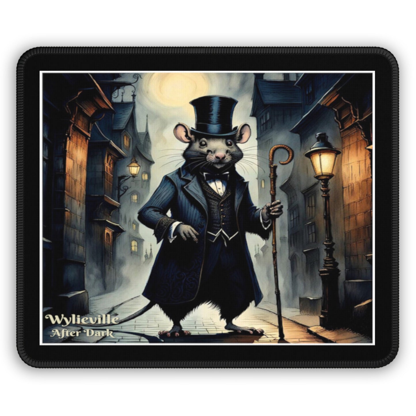 Wylieville After Dark: Monsieur Rodin Gaming Mouse Pad