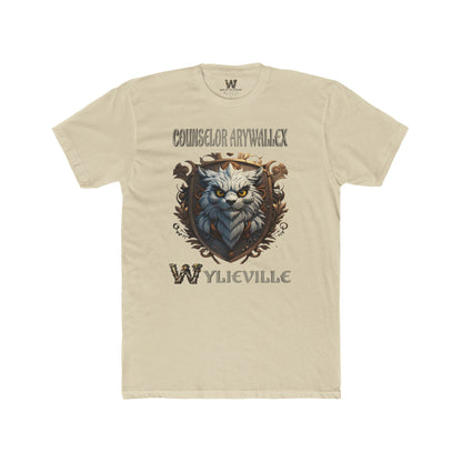 Wylieville After Dark: Counselor Arywallex Unisex Cotton Crew Tee