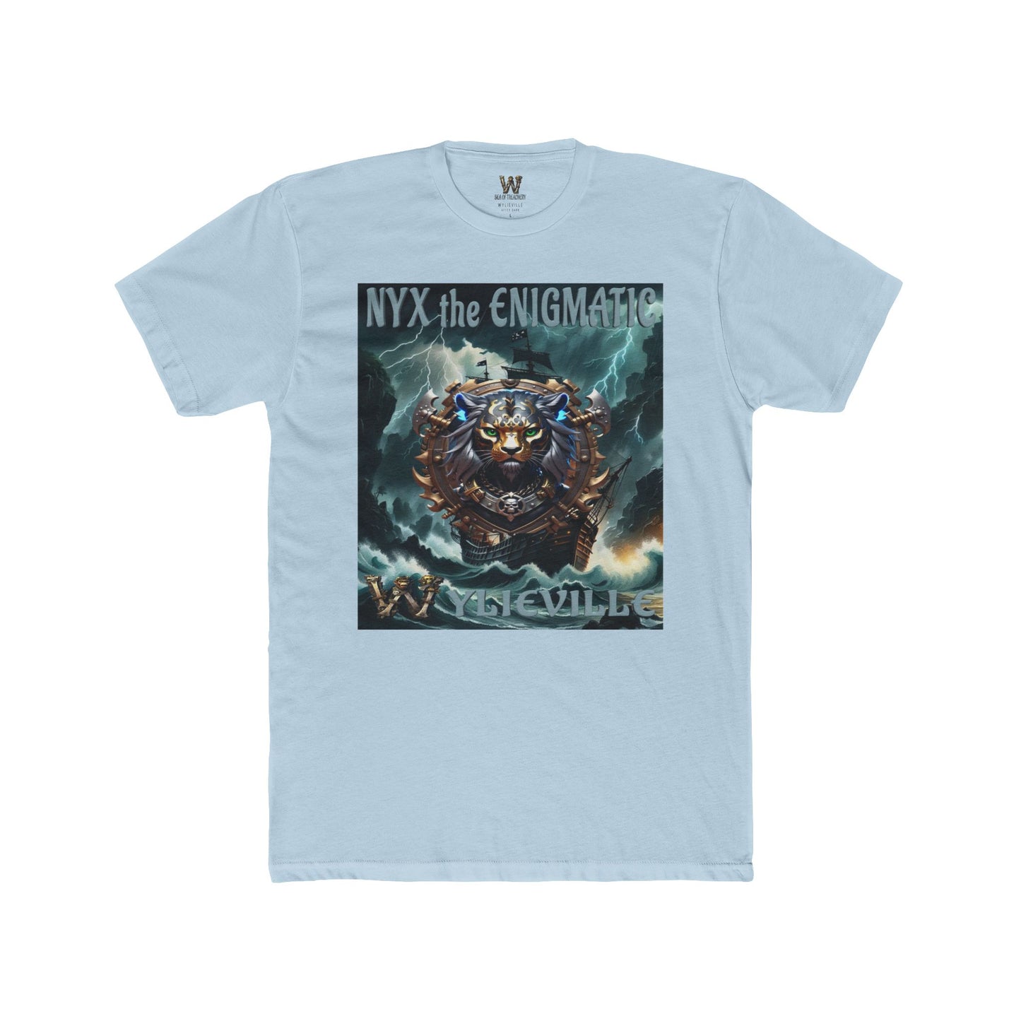 Wylieville After Dark: Nyx the Enigmatic Cove Cotton Crew Tee