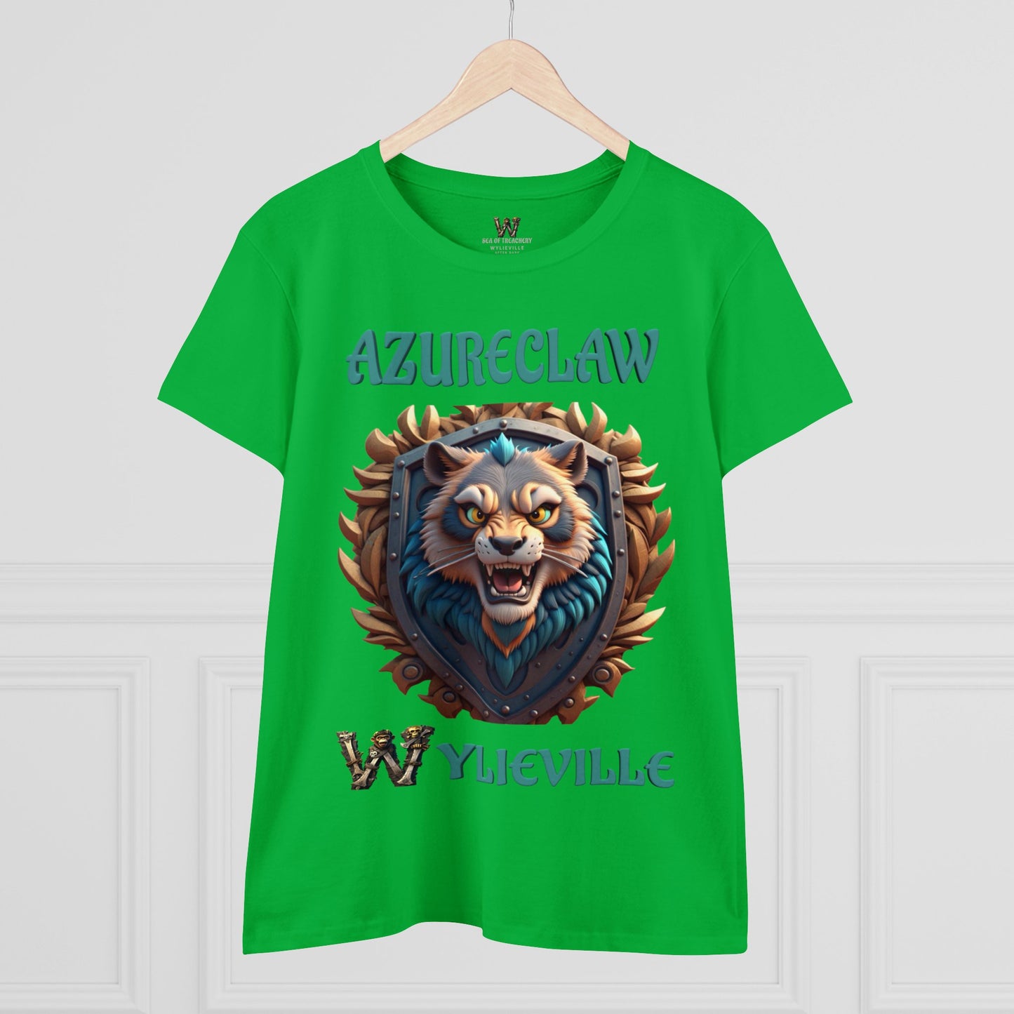 Wylieville After Dark: AzureClaw Midweight Cotton Tee